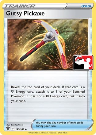 Gutsy Pickaxe/189 Prize Pack Series Cards - Uncommon