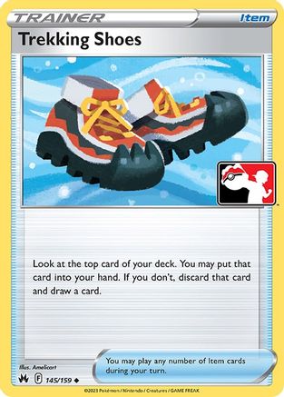 Trekking Shoes 145/159 Prize Pack Series Cards - Uncommon