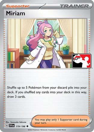 Miriam 179 Prize Pack Series Cards - Uncommon