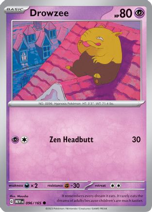 Drowzee 096 SV Scarlet & Violet 151 - Common