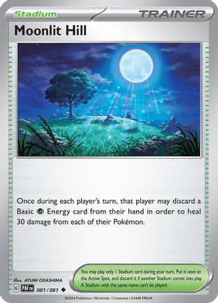 Moonlit Hill 081 SV Paldean Fates - Uncommon