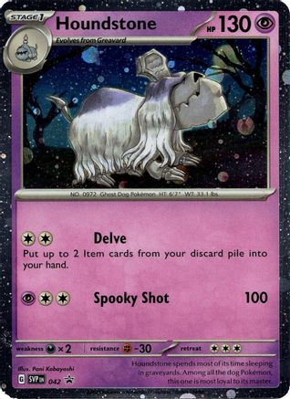 Houndstone 042 - Holofoil Blister Exclusives - Promo