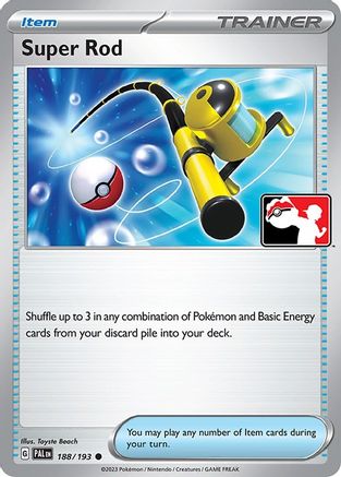 Super Rod 188 Prize Pack Series Cards - Common