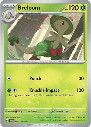 Breloom 007 SV05 Temporal Forces - Common