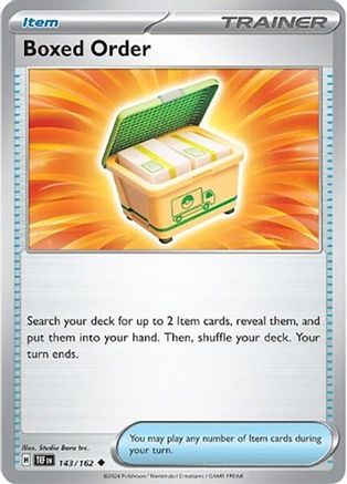 Boxed Order 143 SV05 Temporal Forces - Uncommon