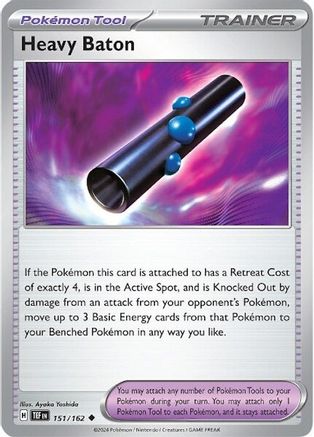 Heavy Baton 151 SV05 Temporal Forces - Uncommon