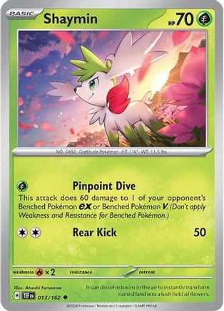 Shaymin 013 SV05 Temporal Forces - Uncommon