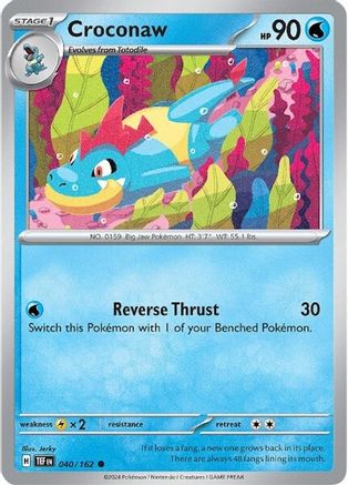 Croconaw 040 SV05 Temporal Forces - Common