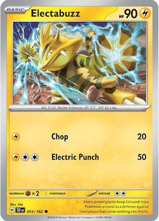 Electabuzz 053 SV05 Temporal Forces - Common