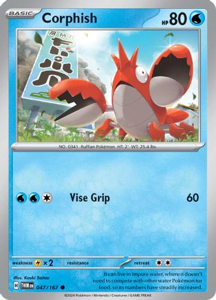 Corphish 047 SV06 Twilight Masquerade - Common