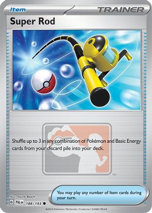 Super Rod 188/193 - Reverse Holofoil League & Championship Cards - Promo