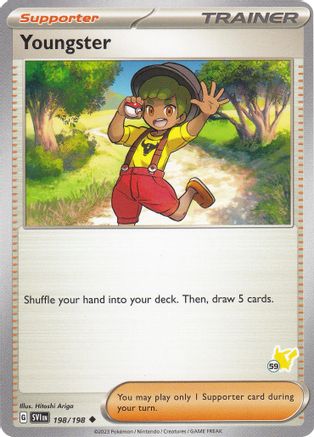 Youngster - Pikachu 59 Battle Academy 2024 - Uncommon
