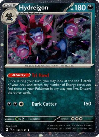 Hydreigon (Cosmos Holo) - Holofoil Blister Exclusives - Rare