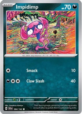 Impidimp 094 SV07 Stellar Crown - Common