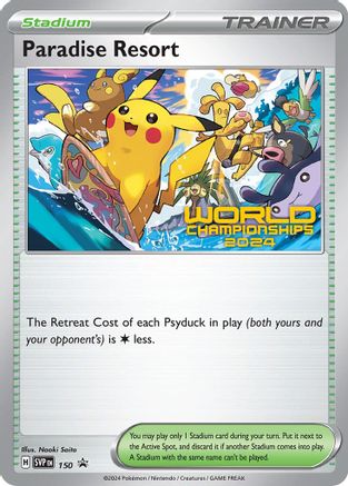 Paradise Resort 150 SV Scarlet & Violet Promo Cards - Promo