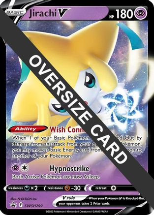 Jirachi V - 299 SWSH299 Jumbo Cards - Promo