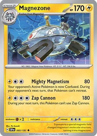 Magnezone 060 - Reverse Holofoil SV08 Surging Sparks - Uncommon