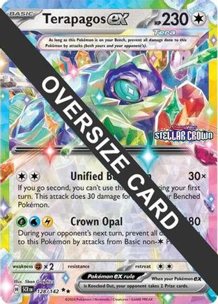 Terapagos ex 128/142 - Holofoil Jumbo Cards - Double Rare