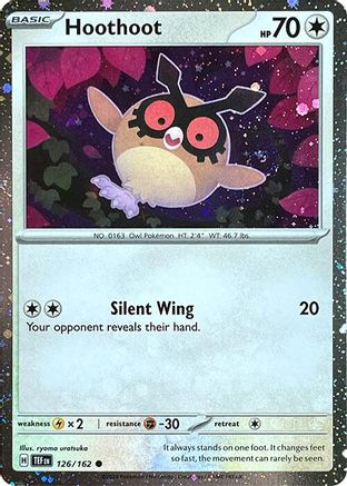 Hoothoot 126/162 - Holofoil SV Scarlet & Violet Promo Cards - Promo