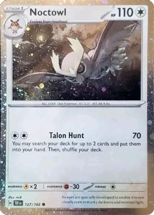 Noctowl 127/162 - Holofoil SV Scarlet & Violet Promo Cards - Promo
