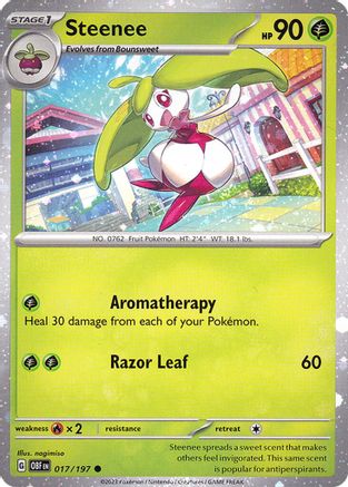 Steenee 017/197 - Holofoil Miscellaneous Cards & Products - Common