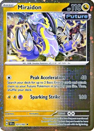 Miraidon 121/162 - Holofoil Miscellaneous Cards & Products - Promo