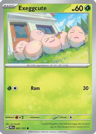 Exeggcute 001 SV Prismatic Evolutions - Common
