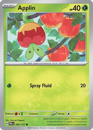 Applin 009 SV Prismatic Evolutions - Common