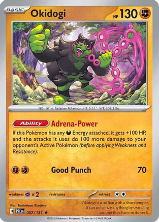 Okidogi 057 - Holofoil SV Prismatic Evolutions - Rare