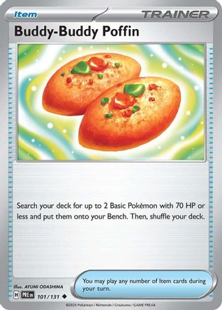 Buddy-Buddy Poffin 101 SV Prismatic Evolutions - Uncommon