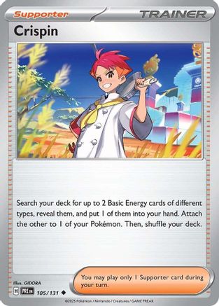 Crispin 105/131 SV Prismatic Evolutions - Uncommon
