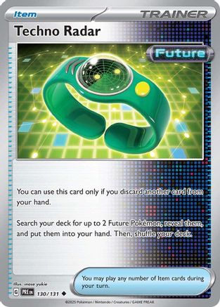 Techno Radar 130 SV Prismatic Evolutions - Uncommon