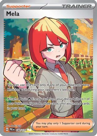 Mela 140/131 - Holofoil SV Prismatic Evolutions - Ultra Rare