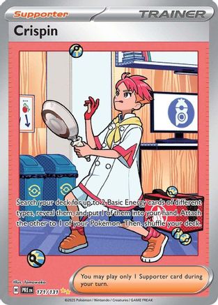 Crispin 171/131 - Holofoil SV Prismatic Evolutions - Special Illustration Rare