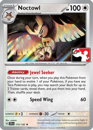 Noctowl 115 Prize Pack Series Cards - Rare