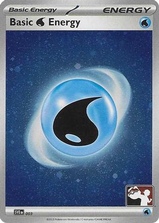 Basic Water Energy 003 - Holofoil Prize Pack Series Cards - Common