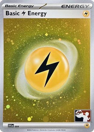 Basic Lightning Energy 004 - Holofoil Prize Pack Series Cards - Common