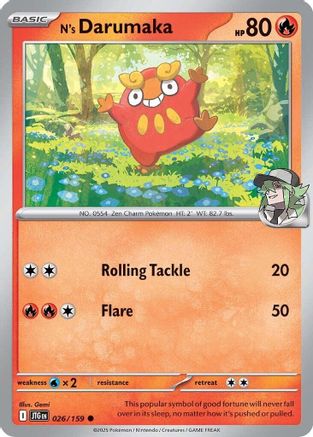 N's Darumaka 026 SV09 Journey Together - Common
