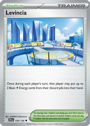 Levincia 150 - Reverse Holofoil SV09 Journey Together - Uncommon