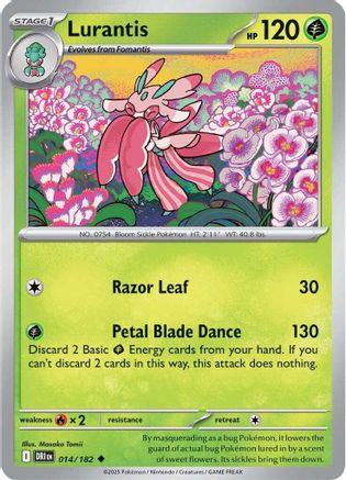 Lurantis 014 SV10 Destined Rivals - Uncommon
