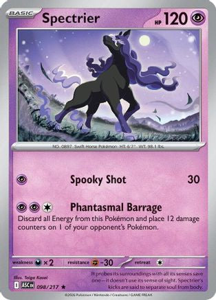 Spectrier 098 - Holofoil ME Ascended Heroes - Rare