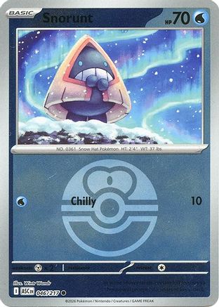 Snorunt 046/217 - Reverse Holofoil ME Ascended Heroes - Common
