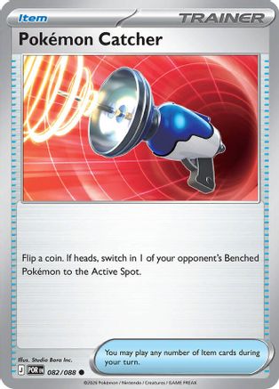 Pokemon Catcher 082 ME03 Perfect Order - Common