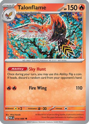 Talonflame 014/088 ME03 Perfect Order - Uncommon