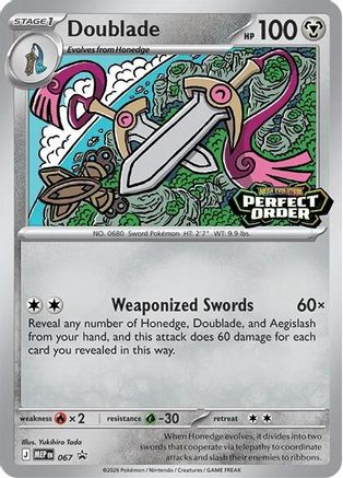 Doublade 067 - Holofoil ME Mega Evolution Promo - Promo
