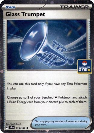Glass Trumpet (Gym Stamp Asia Exclusive) 135 - Holofoil Miscellaneous Cards & Products - Uncommon