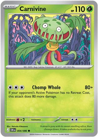 Carnivine 004 ME04 Chaos Rising - Common