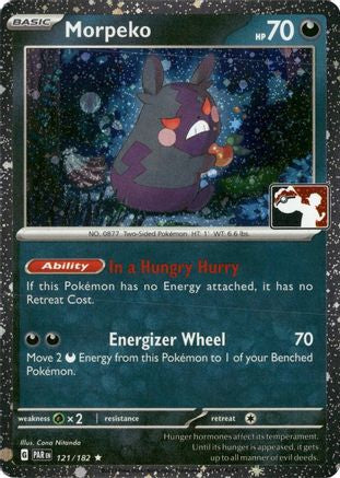 Morpeko 121/182 - Holofoil Prize Pack Series Cards - Rare