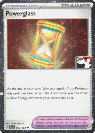 Powerglass 063/064 - Holofoil Prize Pack Series Cards - Uncommon