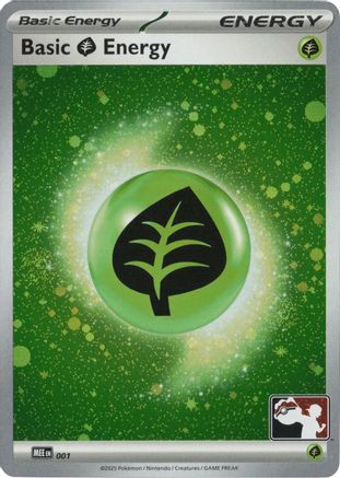 Basic Grass Energy 001 - Holofoil Prize Pack Series Cards - Common